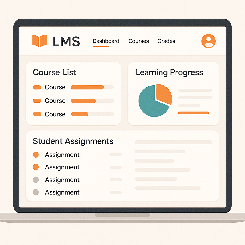 LMS Screenshot